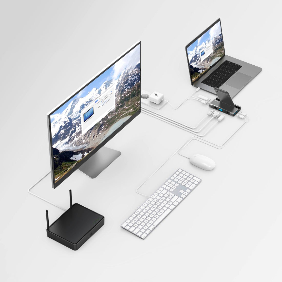 HAMA 135760 7IN1 USB C DOCKING STATION