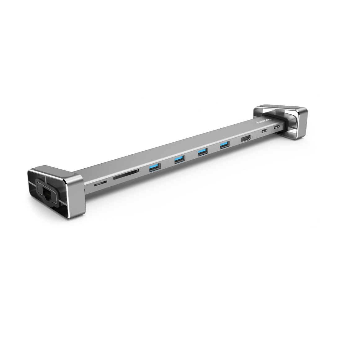 HAMA 135765 9-IN-1 USB-C DOCKSTATION FOR 4 X USB-A,USB-C,HDMI™,LAN,SD,MICROSD