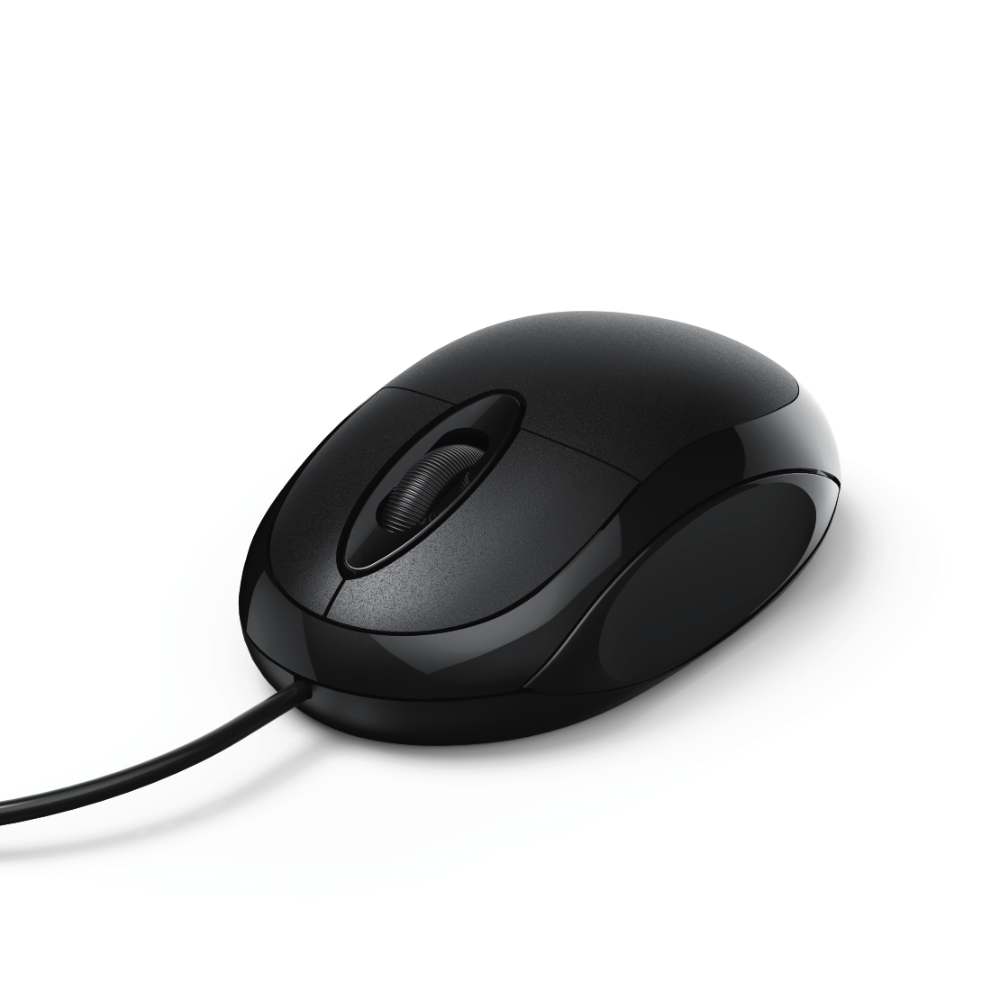 HAMA 182600 "MC-100" Optical 3-Button Mouse, Cabled, black