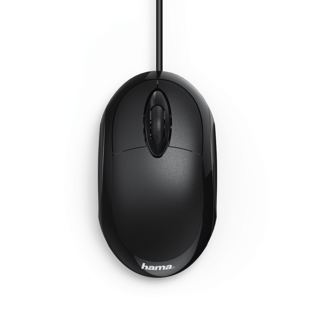 HAMA 182600 "MC-100" Optical 3-Button Mouse, Cabled, black