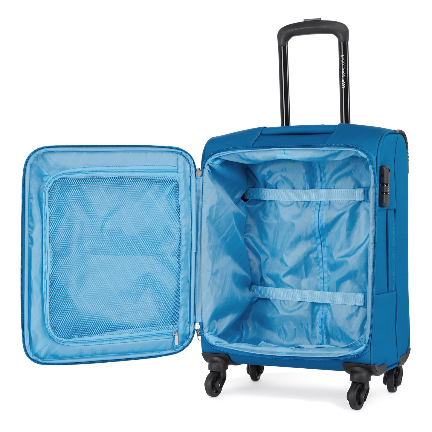 VIP CALIFORNIA 4 Wheels Expandable Soft Trolley 3 Pcs Set -54cm ,69 cm , 79cm