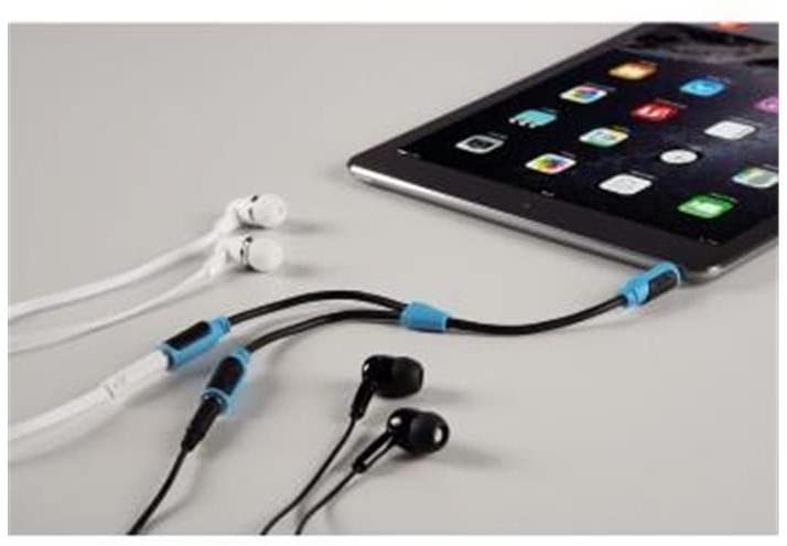 HAMA 108358 SOFT AUDIO SPLITTER 3.5MM STEREO