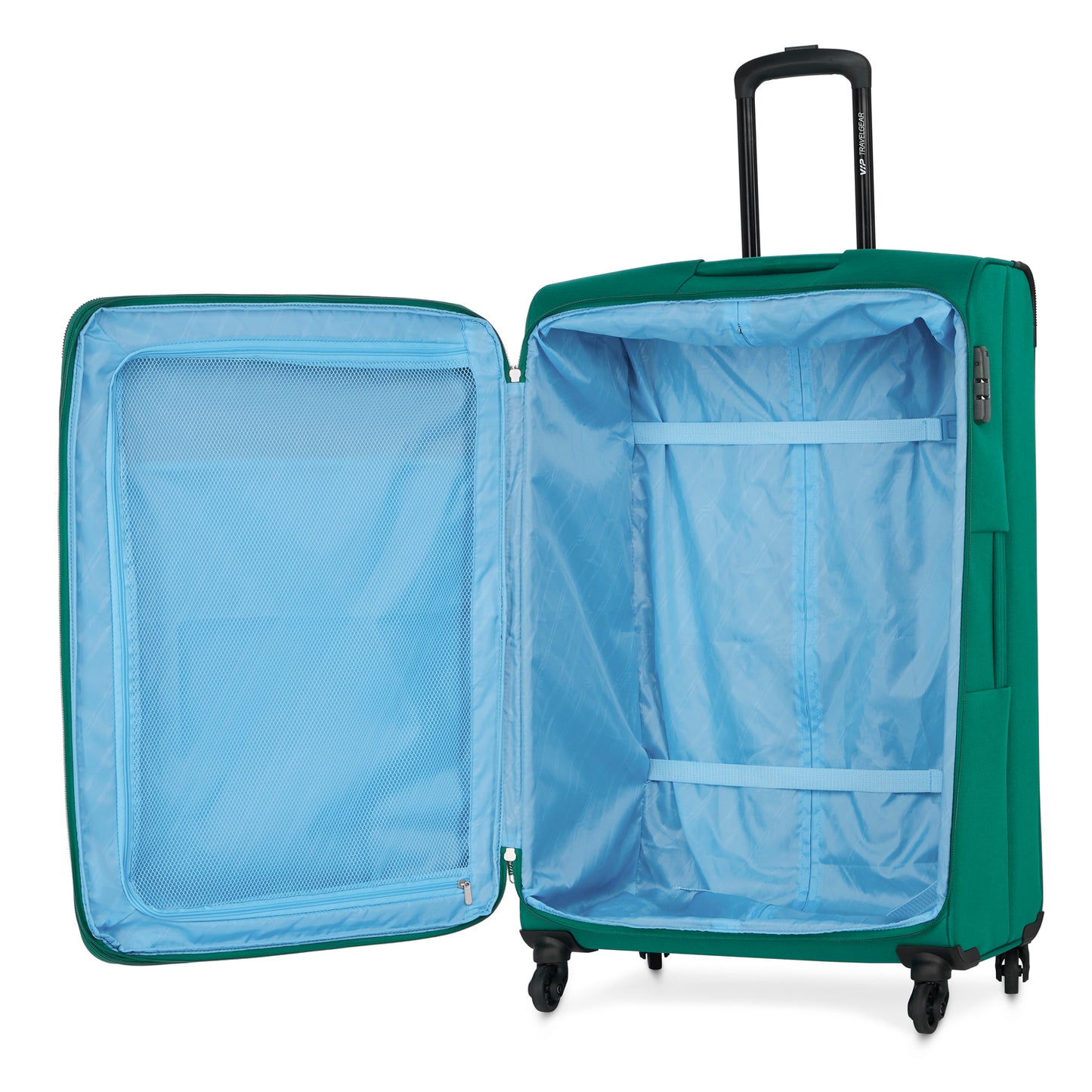 VIP PARKER 4 Wheels Soft Trolley 3 Pc Set 54CM , 69CM ,79CM