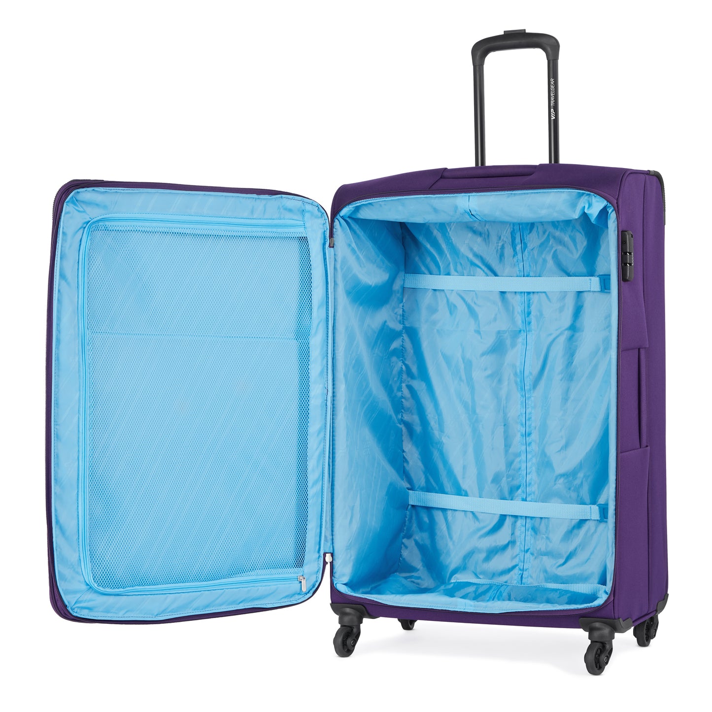 VIP CANADA 4 wheel Expandable Soft Trolley