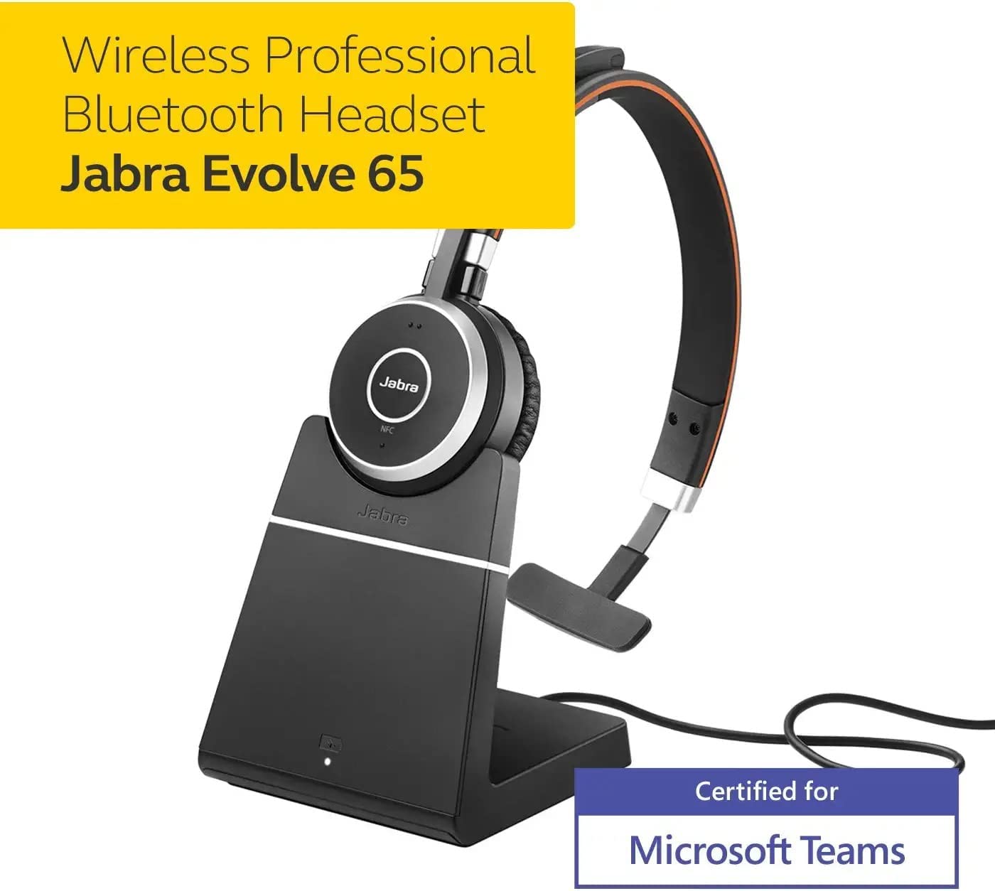 Jabra Evolve 65 including charging stand UC Stereo