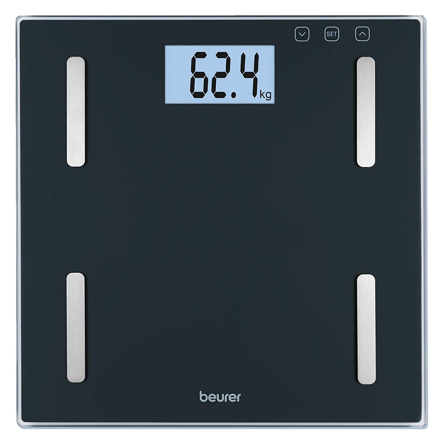 Beurer BF 180 Diagnostic Body Fat Scale with BMI Calculator and Large LCD Display