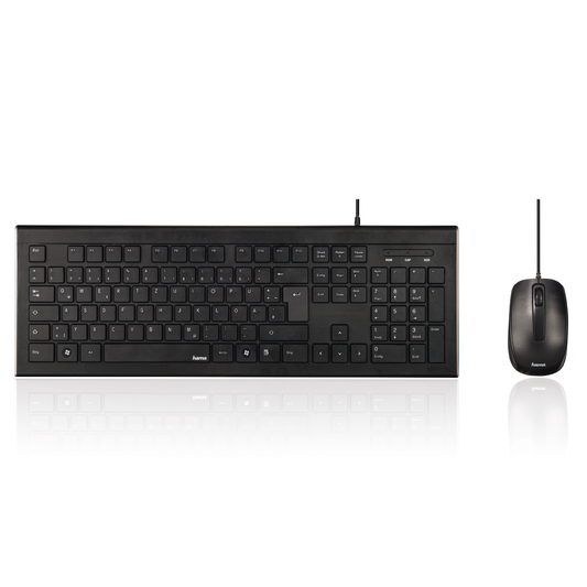 HAMA D3134958/69134958 WIRED KEYBOARD-MOUSE SET