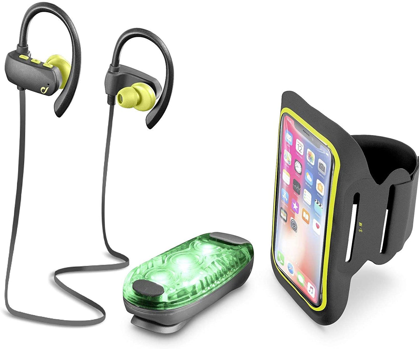 Cellularline 3IN1 SPORT HEADSET KIT BLACK