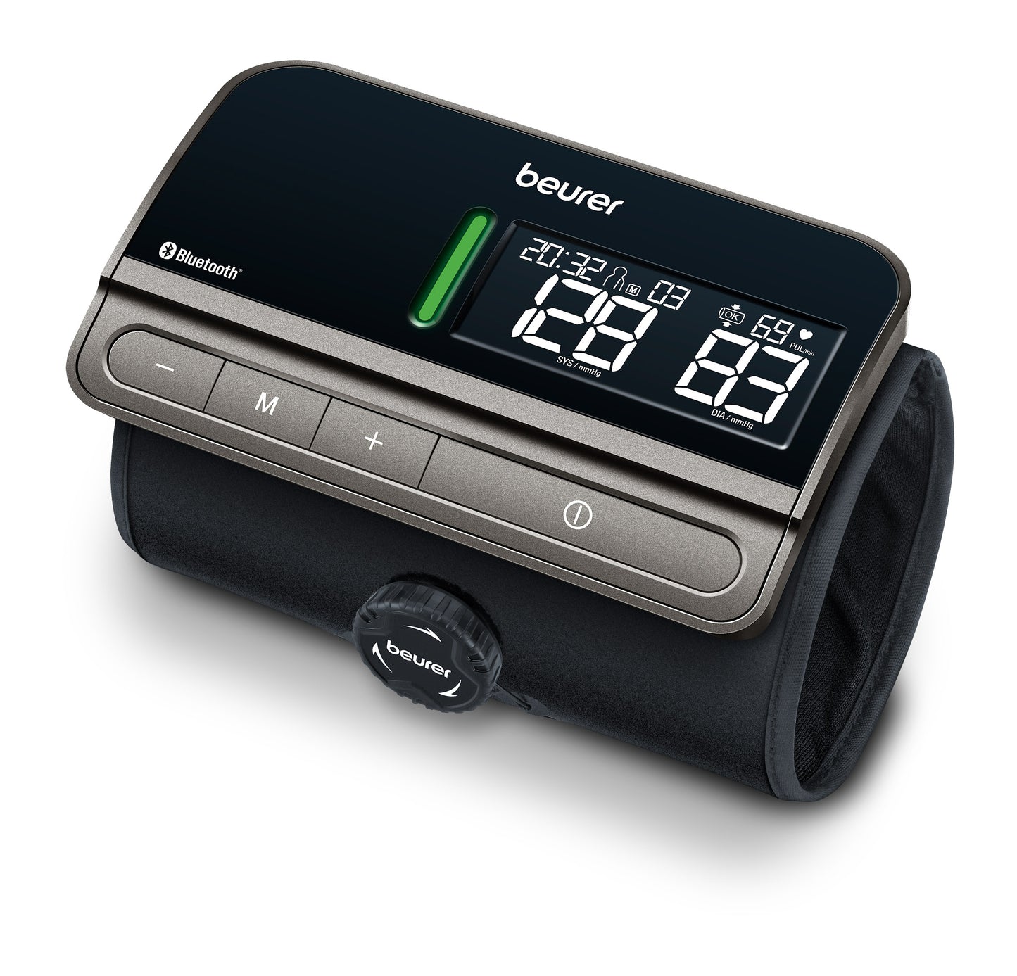 BEURER BM81 Upper Arm Blood Pressure Monitor EasyLock with Bluetooth 24-40cm