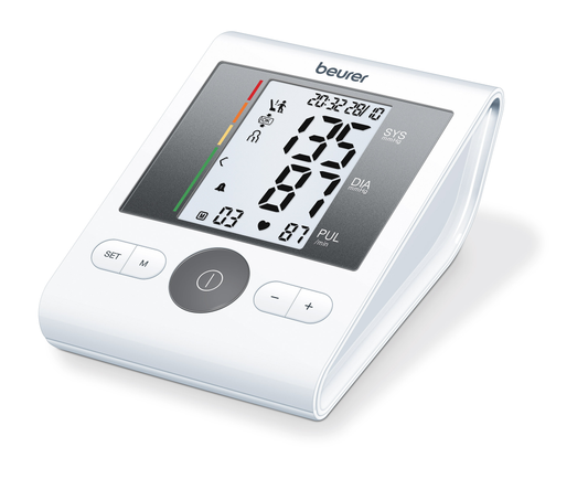 Beurer BM 28 upper arm blood pressure monitor with Adapter