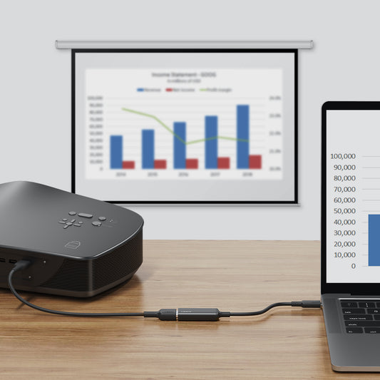 Aukey CB-A29 USB-C to HDMI Adapter CB-A29 - Black