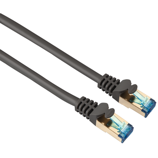 HAMA CAT-5e PIMF Network Cable, gold-plated, double-shielded, 1.50 m