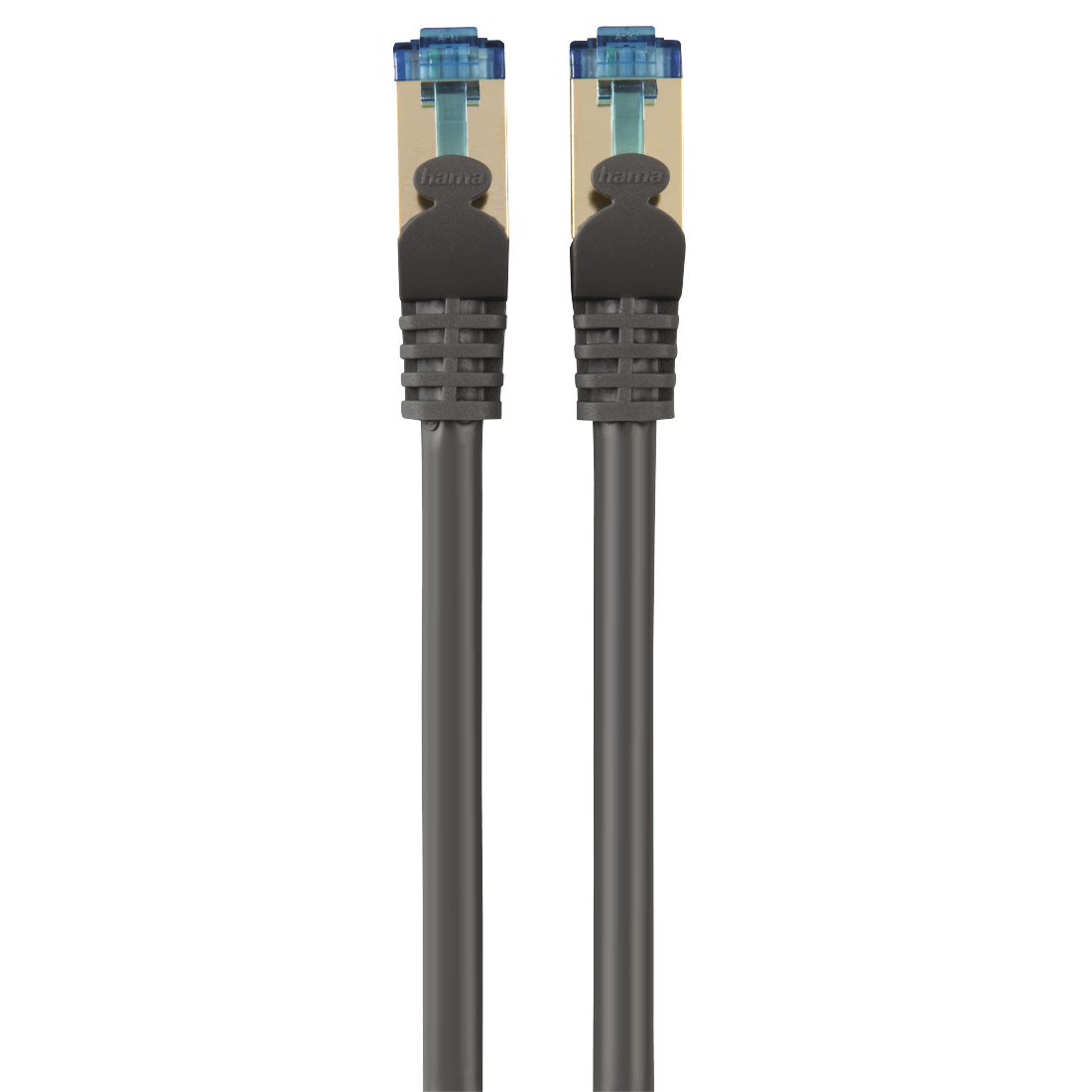 Hama D3045054 Cat-6 Pimf Network Cable,Gold-Pltd,Double-Shielded,5.00 M