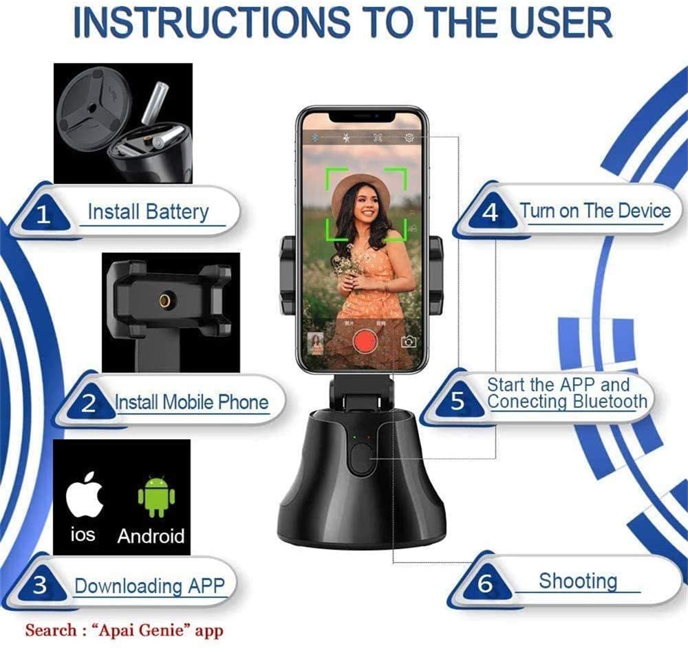 Tecnaura 709905 FunChase 360° SmartPhone Object Tracking Holder