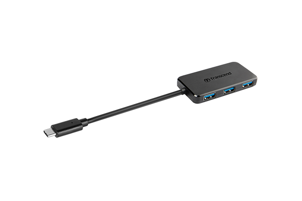Transcend - USB Type-C 4-Port Hub - HUB2C