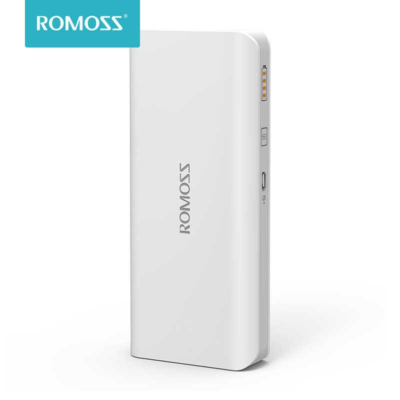 ROMOSS SOLO5 1+1 Bundle Pack Power Bank 10000mAh External Battery Charger Power bank Portable Charger Fast Charging For iPhoneX For iPhone 8plus