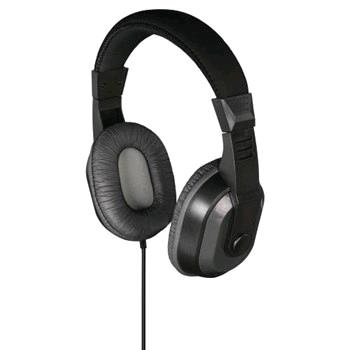 THOMSON 132426 OVEREAR HEAD PHONE HED2006BK/AN 1.2M BLACK