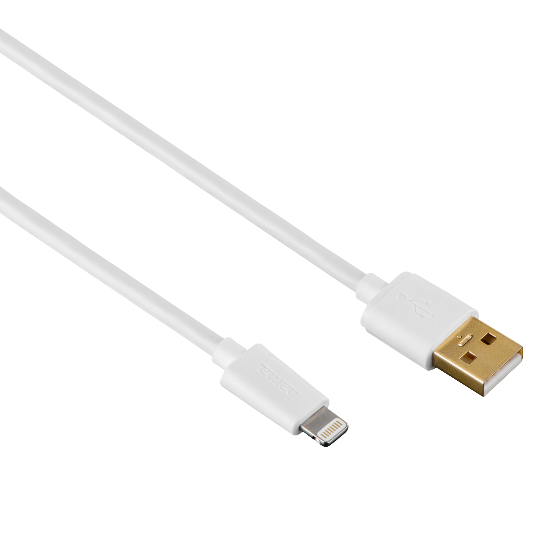 HAMA U6108988 Cable, USB - Lightning, white, 3ft, MFI
