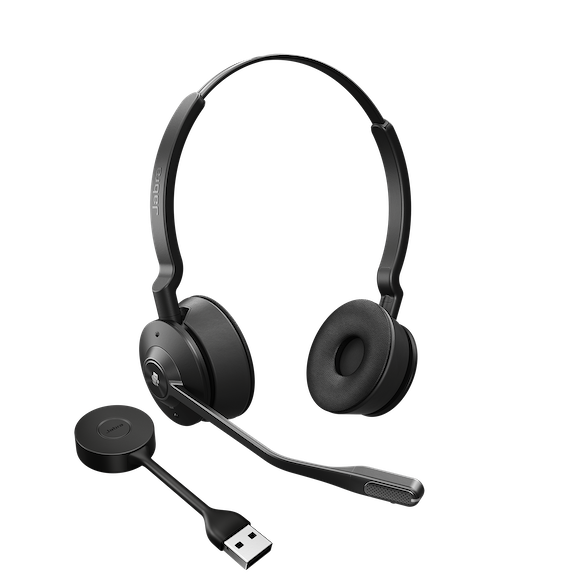 Jabra Engage 55, Stereo, USB-A, EMEA/APAC - Microsoft / Unified Communication