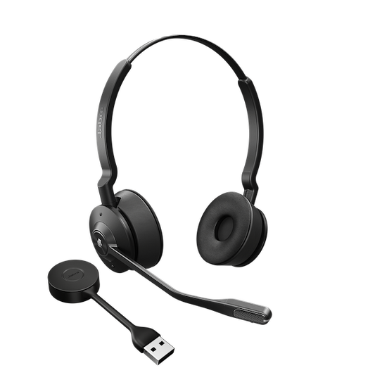 Jabra Engage 55, Stereo, USB-A, EMEA/APAC - Microsoft / Unified Communication