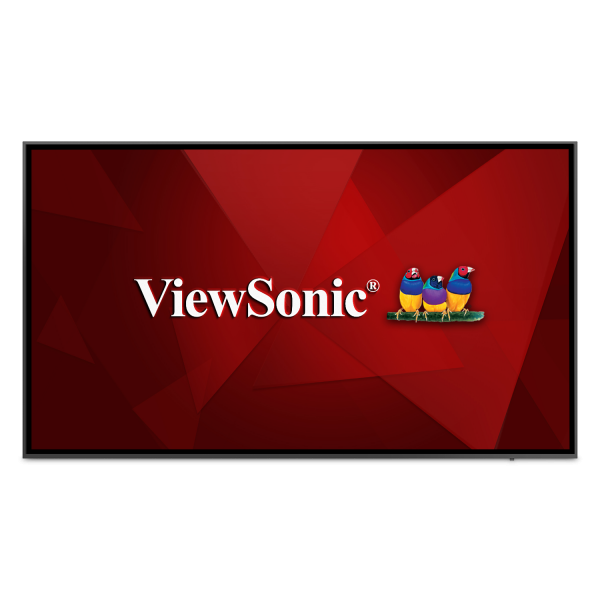 ViewSonic CDE8620-W 86" Display, 3840 x 2160 Resolution - 4k UHD / Non Touch / With Speakers / Chrome Browser / vCast Inbuilt / Android OS