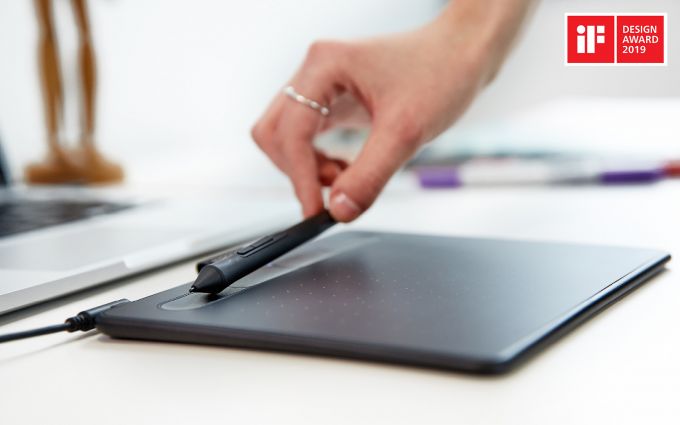 WACOM CTL-4100K-N Wacom Intuos S Black