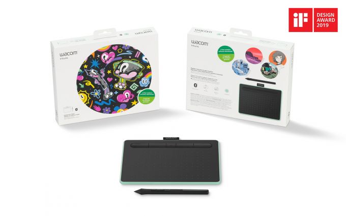 WACOM CTL-4100WLE-N Wacom Intuos Small Bluetooth Pistachio