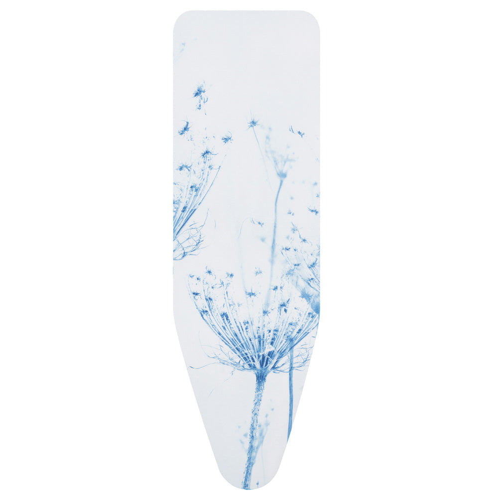 Brabantia 137327 Iron Table Cover A,110x30cm,Cotton, 2mm Foam Cotton Flower