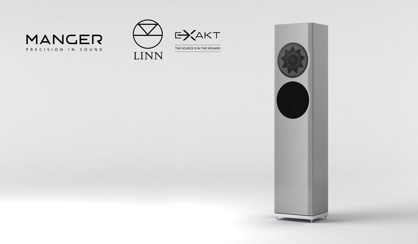 MANGER P1 PASSIVE 2 WAY Floor Standing Speaker RAL or NCS colors (satin finish)