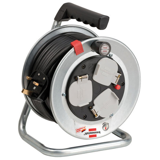 BRENNENSTUHL 1072933 Extention Cable Reel Garant S 15M Metal